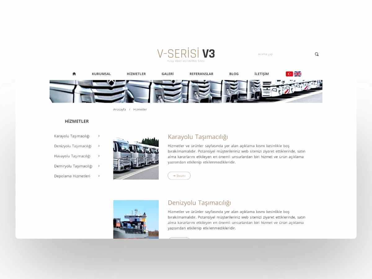 Hazır Lojistik Sitesi V3