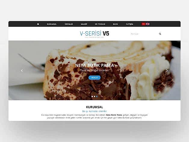 Butik Pasta İnternet Sitesi V5