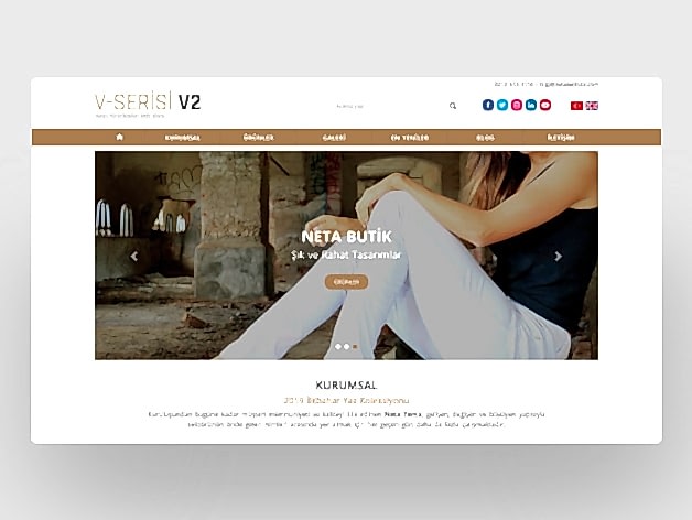 Butik Sitesi Kurma V2