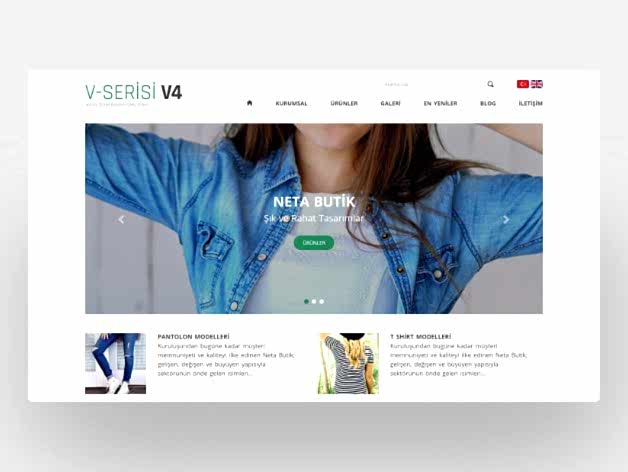 Butik Web Tasarım V4