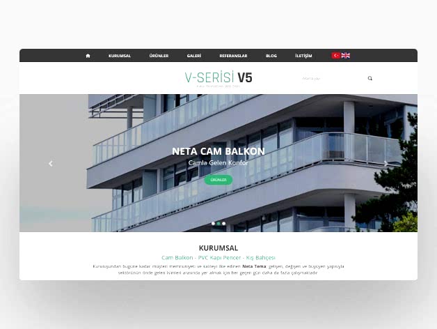 Cam Balkon İnternet Sitesi V5