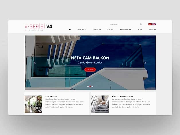 Cam Balkon Web Tasarım V4
