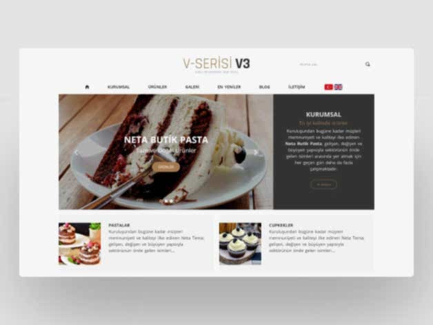 Hazır Butik Pasta Sitesi V3
