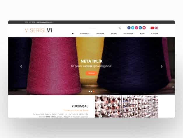 İplik Web Sitesi V1