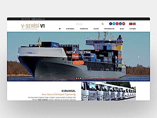 Lojistik Web Sitesi V1