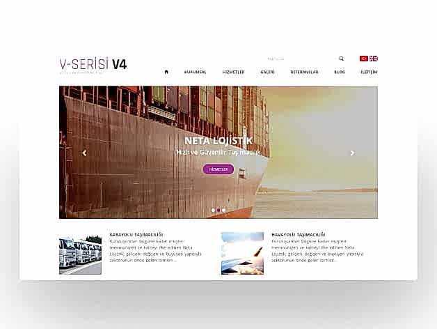 Lojistik Web Tasarım V4