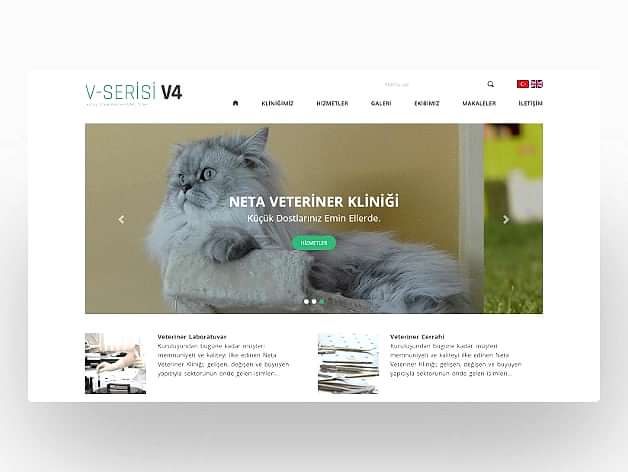 Veteriner Web Tasarım V4