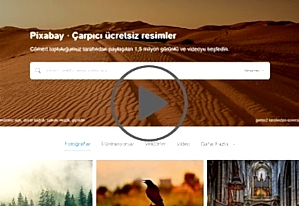 Pixabay Fotoğraf Sitesi